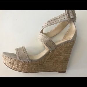 Marc Fisher Tan Wedges